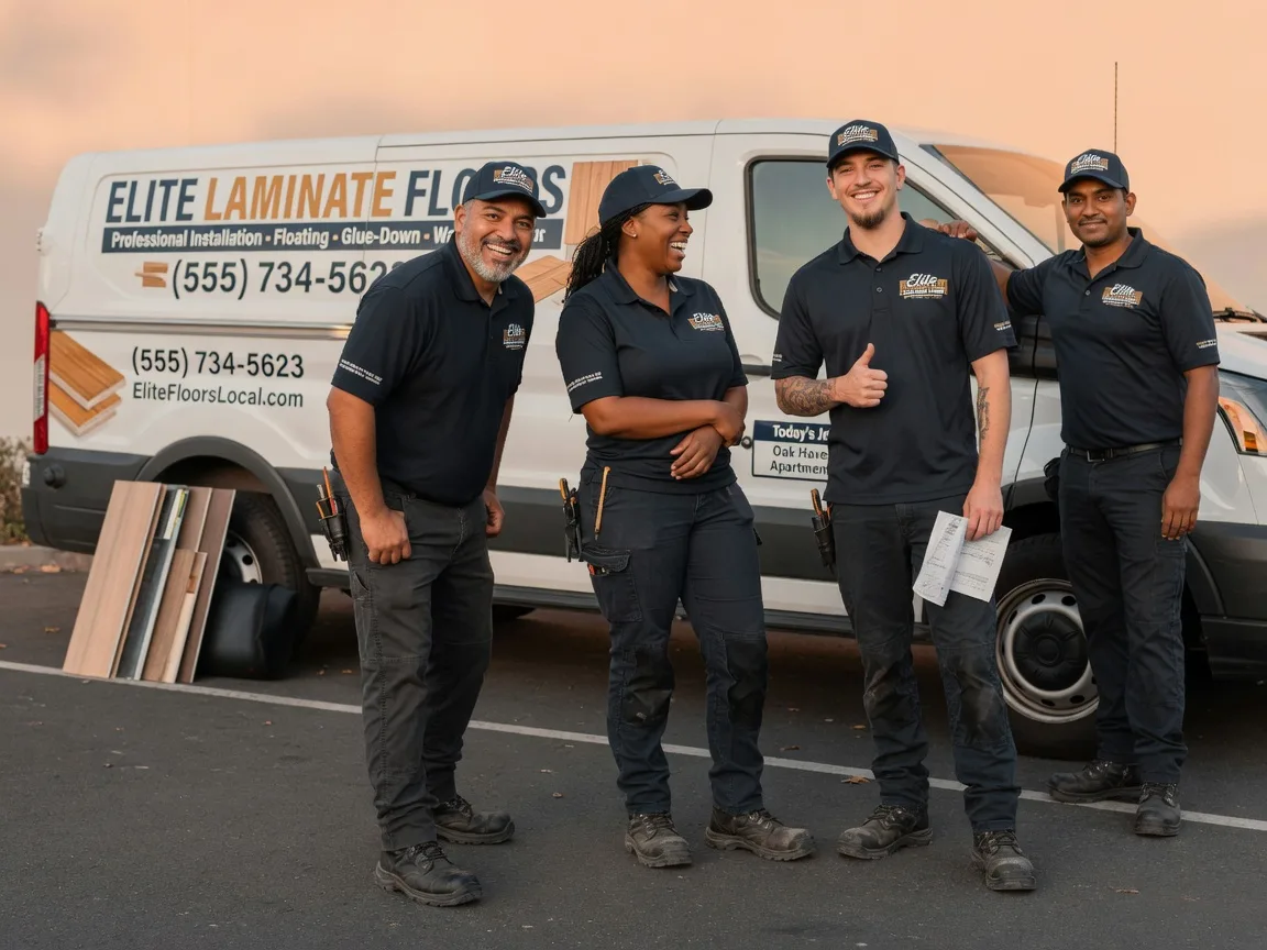 Laminate flooring installation company in Knapp, WI